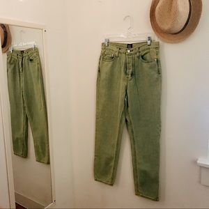 Urban Outfitters Pants - Green Acid-Wash BDG Jeans Urban Outfitters Pants - Green Acid-Wash BDG Jeans